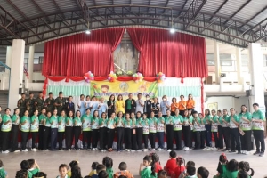 พิธีเปิดโครงการกิจกรรมพัฒนาเด็กปฐมวัยค่ายกลางวัน kids สนุก