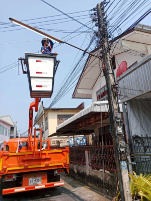 การปฏิบัติงาน กองช่าง เทศบาลเมืองยโสธร ประจำเดือน เมษายน 2569