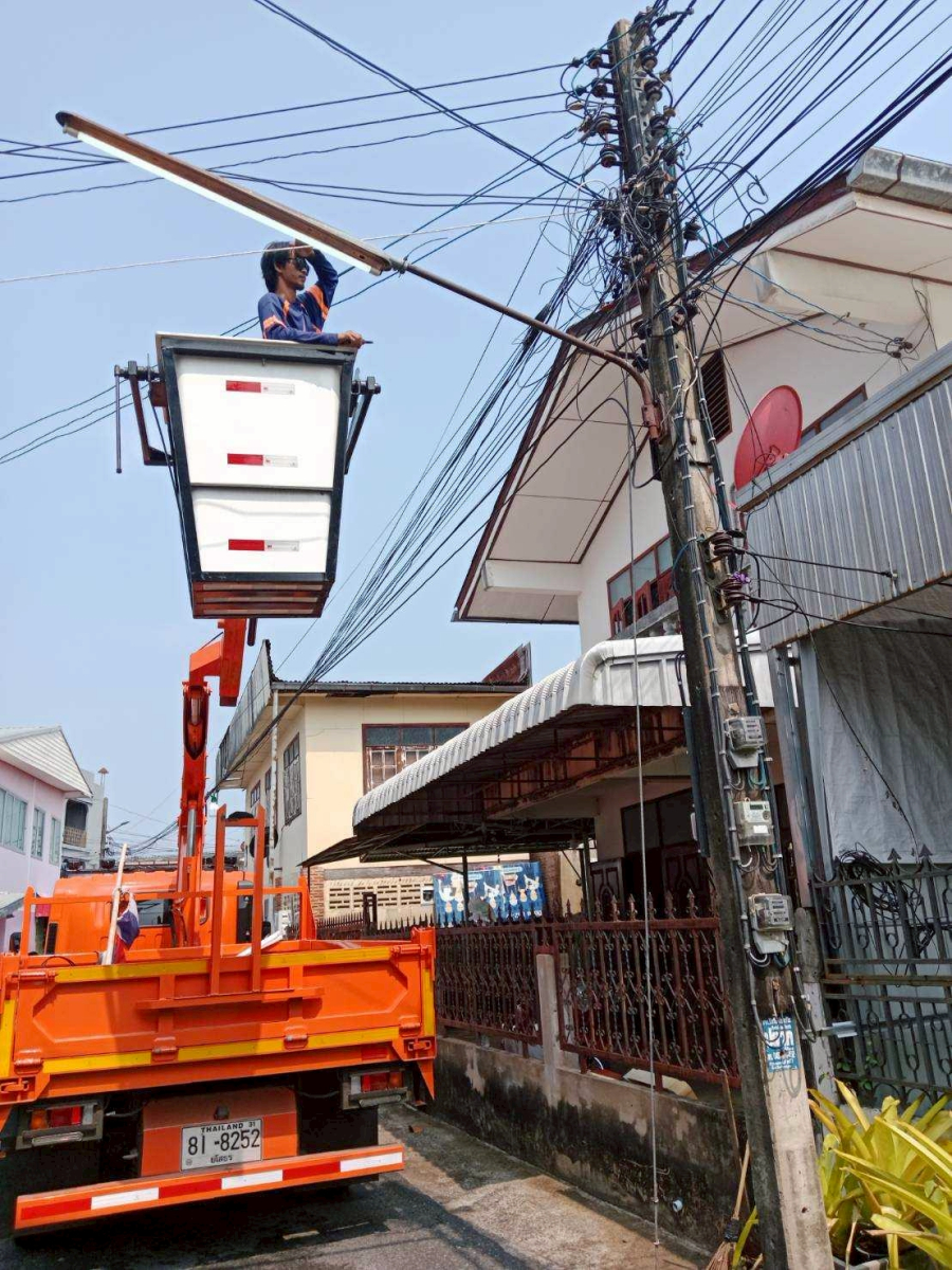 การปฏิบัติงาน กองช่าง เทศบาลเมืองยโสธร ประจำเดือน เมษายน 2569