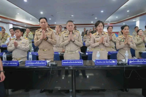 ประชุมคณะกรมการจังหวัดหัวหน้าส่วนราชการ และนายอำเภอ ครั้งที่ 6/2569 ประจำเดือน มีนาคม 2569