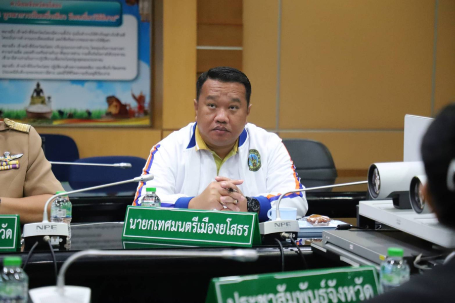 พิธีเปิดศูนย์อำนวยการป้องกันและลดอุบัติทางถนนช่วงเทศกาลปีใหม่  พ.ศ. 2569