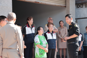 ลงตรวจสอบและให้ความช่วยเหลือเบื้องต้น แก่ผู้ประสบอัคคีภัยเมื่อวันที่ 7 กุมภาพันธ์ 2569 ที่ผ่านมา