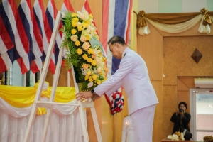 เทศบาลเมืองยโสธร ร่วมงานรัฐพิธีวันสมเด็จพระนเรศวรมหาราช ประจำปี 2567 โดยวันที่ 25 เมษายน ของทุกปี เป็นวันคล้ายวันสวรรคตของสมเด็จพระนเรศวรมหาราช