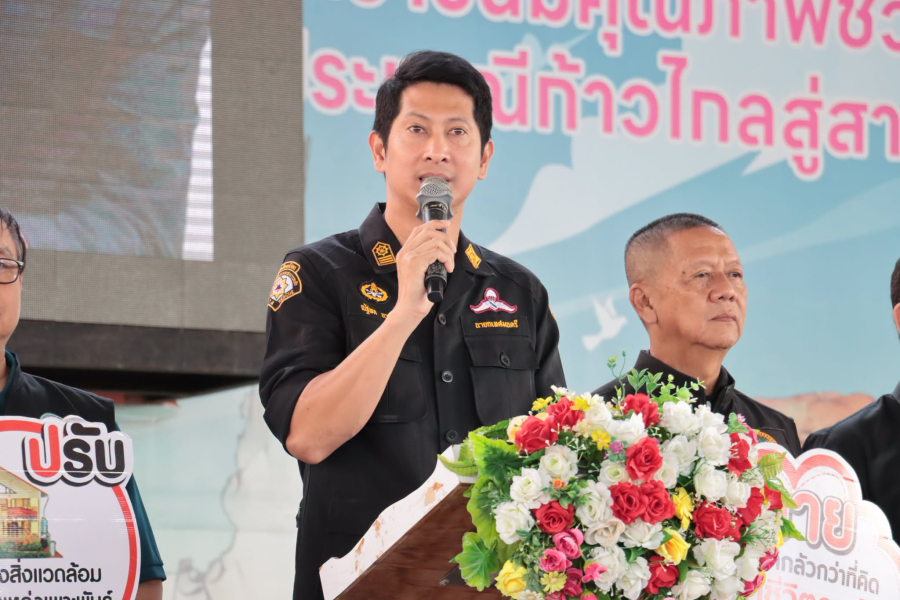 เทศบาลเมืองยโสธร พร้อมทุกภาคส่วน ร่วมกัน Kick off โครงการรณรงค์ ควบคุมป้องกัน โรคไข้เลือดออก ประจำปี 2569