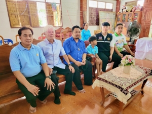 คณะผู้บริหาร ร่วมพิธีมอบทุนการศึกษานักเรียนแก่นักเรียนที่มีภูมิลำเนาในเขตวัดใต้ศรีมงคล ประจำปีการศึกษา 2566 ณ ศาลาการเปรียญวัดใต้ศรีมงคล อำเภอเมือง จังหวัดยโสธร