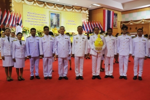 เทศบาลเมืองยโสธรร่วมพิธีทำบุญตักบาตรพระสงฆ์ 89 รูป ถวายเป็นพระราชกุศลเนื่องในวันคล้ายวันพระบรมราชสมภพ พระบาทสมเด็จพระบรมชนกาธิเบศร มหาภูมิพลอดุลยเดชมหาราช บรมนาถบพิตร วันชาติ และวันพ่อแห่งชาติ 5 ธันวาคม 2567
