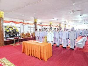 เทศบาลเมืองยโสธร ร่วมพิธีเจริญพระพุทธมนต์เฉลิมพระเกียรติ สมเด็จพระเจ้าลูกเธอ เจ้าฟ้าพัชรกิติยาภา นเรนทิราเทพยวดี กรมหลวงราชสาริณีสิริพัชร มหาวัชรราชธิดา เนื่องในโอกาสวันคล้ายวันประสูติ  7 ธันวาคม 2567