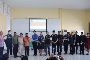 กิจกรรมแลกเปลี่ยนเรียนรู้ประสบการณ์เกี่ยวกับการบริหารจัดการกระบวนการจัดการขยะที่ยั่งยืนและกระตุ้นให้ชุมชนได้มีการแนวคิดและความรู้ที่ได้ไปประยุกต์และปรับใช้ให้เหมาะสมกับท้องถิ่นของตน