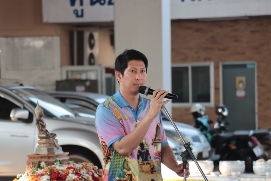 เทศบาลเมืองยโสธรร่วมสืบสานประเพณีรดน้ำดำหัว   ในช่วงเทศกาลวันสงกรานต์   หรือวันขึ้นปีใหม่ของไทย  ประจำปี 2569