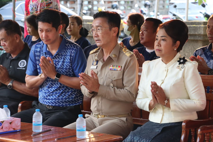 เทศบาลเมืองยโสธร บวงสรวงศาลเจ้าปู่ เสริมสิริมงคลก่อนงานบุญบั้งไฟ 8-10 พ.ค.นี้ ผลบั้งไฟเสี่ยงทาย ปีนี้  พืชผลน้ำท่า อุดมสมบูรณ์ ประชาชนมีความสุข อยู่ดีกินดี