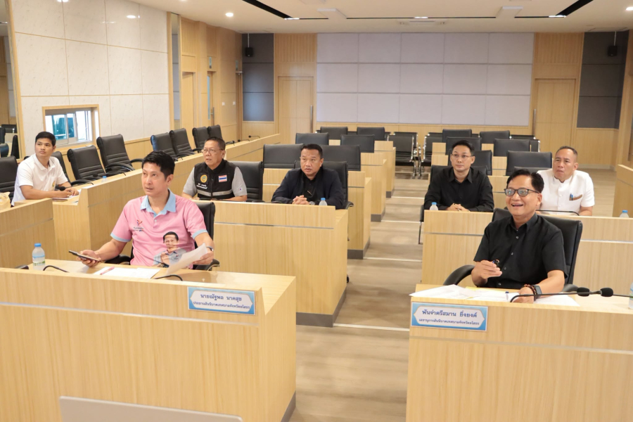 เทศบาลเมืองยโสธร จัดประชุมคณะกรรมการสันนิบาตเทศบาลจังหวัดยโสธร