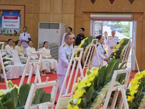เทศบาลเมืองยโสธร ร่วมงานรัฐพิธี วันคล้ายวันสวรรคตสมเด็จพระนเรศวรมหาราช ครบ 421 ปี น้อมรำลึกในพระมหากรุณาธิคุณ