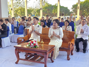 เทศบาลเมืองยโสธร จัดพิธีทำบุญตักบาตร เนื่องในโอกาสวันขึ้นปีใหม่ ประจำปี 2569