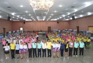 พิธีเปิดโครงการสัมมนาเครือข่ายชมรมสร้างสุขภาพ เทศบาลเมืองยโสธร ประจำปีงบประมาณ พ.ศ. 2568