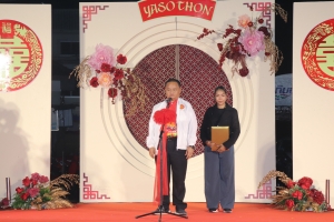เทศบาลเมืองยโสธร ร่วมพิธีเปิดงานสมโภชศาลเจ้าพ่อหลักเมืองจังหวัดยโสธรประจำปี 2566 (งานงิ้ว)